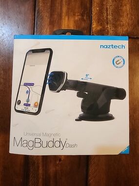 MagBuddy Dash Universal Magnetic Car Phone Mount - Black